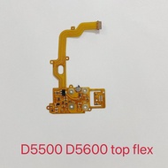 New D5500 D5600 Top Cover Button Flex Cable For Nikon D5500 D5600 Camera Top Flex Cable Repair Parts