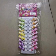 Board Pack Affordable Fruit Flavor Moisturizing Lip Balm 36 Pcs Simple Pack Lip Balm Two Yuan Store 