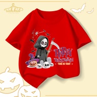 Halloween Children's Cotton T-shirt (HL5 + HL6) Soft, Cool, For Children TTCC