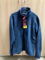 全新 英國品牌 Berghaus Fleece Jacket 藍色抓毛絨外套 M碼