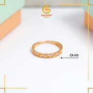 8K Gold Ring (375) and 6K (300) Listring Ring CK 410