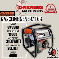 Ogawa GW3800 3.1kW Professional Gasoline Generator