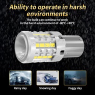 2PCS 24W 2400LM No Hyper Flash 1156 BA15S P21W LED BAY15D BAU15S PY21W T20 7440 W21W W21/5W LED Bulb