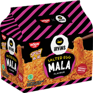 (Halal) Nissin Irvins Salted Egg / Salted Egg Spicy / Mala Salted Egg Instant Noodles (Dry) 日清IRVINS