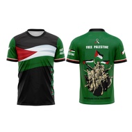 T -shirt Palestine Freedom Free Palestinian Hamas short sleeve long -sleeved full print sublime cust