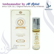 [Ready Stock] Ambassador by Al Rehab 6ml.e  0.2Fl. Oz.| Original Perfume Oil by Al Rehab
