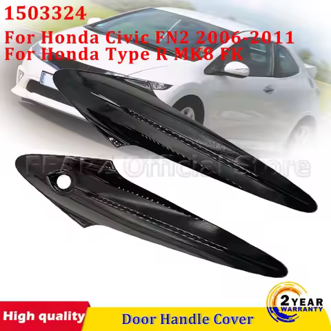 For Honda Civic FN2 2006-2011 For Honda Type R MK8 FK Door Handle Covers Gloss Black 1503324 Easy in