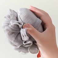 ROYALSPRING 1 Piece Of Soft Loofah Sponge Bath Ball For Soap 2-in-1 Soap Dispenser And Body Scrub Ba