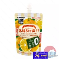 ORIHIRO 0kcal Straw Konnyaku Jelly 130g BMI Grapefruit Fruit