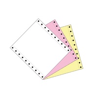 9.5" x 11" 3 Ply Colour NCR Paper Computer Form (W/P/Y)