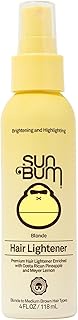 Sun Bum Blonde Formula Hair Lightener, 4 oz Spray Bottle, 1 Count, Blonde. For Blonde to Medium Brow