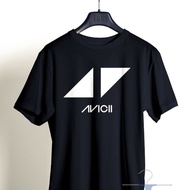 AVICII T-SHIRT - POLYFLEX PVC - REAL COTTON COMBEED 30S - DISTRO QUALITY - SFF Design