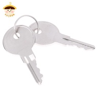 〔8C05〕 2PCS Keychannel CH751 Copper Key Universal Keys For Elevator Lo Control Cabinet Room Car T-Ha