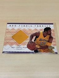 NBA 02年Rick Fox總冠軍賽球衣卡 湖人Lakers Kobe隊友 絕版