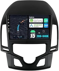 Android 14 Car Radio for Hyundai-H I30 (2006-2011) Sat NAV - Wireless CarPlay Android Car - Reversin