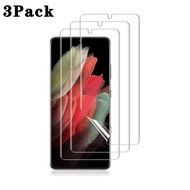 3 Pack for Samsung Galaxy Note 20 Ultra S22 S21 S20 S10 S9 S8 S10E Note 10 Plus Note 9 Note 8 S7 edge PET Film protective film Fingerprint Unlock Screen Protector