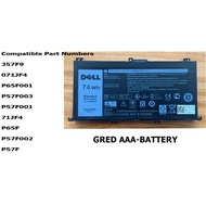 LAPTOP DE.LL Inspiron 15-7000 15-7557 7566 BATTERY 71JF4  071JF4 15-7559 15-7567 (71WH)(74WH) 357F9 