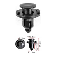 50/100 OEM fasteners Push Type Retainer Front Fender Extension Clip 03-05 Forester 04-05 Impreza for