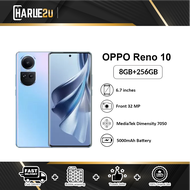 OPPO Reno 10 5G Smartphone (8GB RAM+256GB ROM) | Original OPPO Malaysia