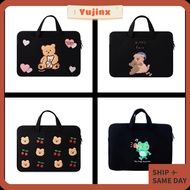 YUJINX 14/15/16inch Laptop Bag, 14inch/15inch/16inch Flocking Computer Bag,  Shockproof Soft Protect