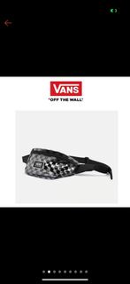 滑板品牌🇺🇸 Vans Clear Cut Fanny Pack 棋盤格紋 透明側背 腰包 防水 透明 格紋