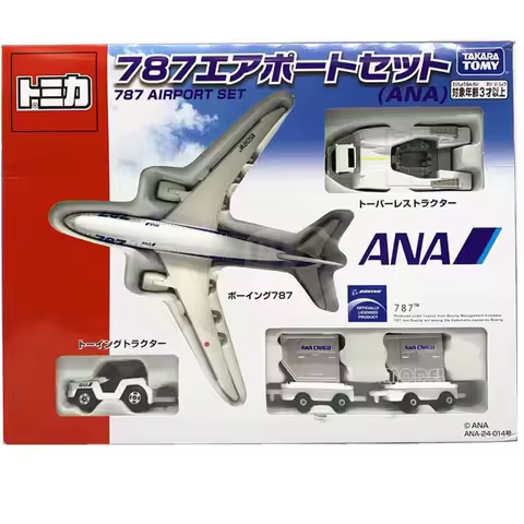 TOMICA Cars for Holidays TOMY Alloy Car Model ANA/JAL Airlines Airport Transport Vehicle Aircraft Se