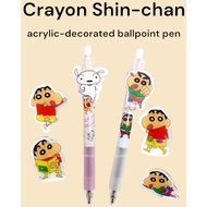 [Crayon Shin-chan] acrylic-decorated ballpoint pen 0.5mm shinchan 1050149