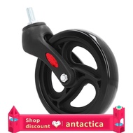 Antactica Wheelchair Front Wheel  WheelchairReplacement 6inch Anti Slip Black for Rollators