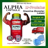 Original Alpha Capsule Mprolabs Tongkat Ali Ubi Jaga Daftar Register KKM Stamina Booster Lelaki - Tunjuk Langit