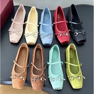 Gucci New Style Horsebit Ballet Shoes - Women's Leather Rivet Detail Dance Shoe