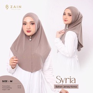 Zain Instant Hijab Bergo jersey Hijab Non pet Syrian Hijab || ZAIN COLLECTION