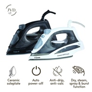 JVD Viena steam iron with ceramic soleplate