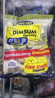 Gyoza Dumplings Dimsum Factory (25pcs/500grams)