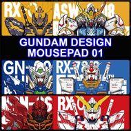 [GUNDAM MERCHANDISE] Gundam Design Computer Mouse Pad / Waterproof & Anti-Slip Mouse Pad [GMP01]