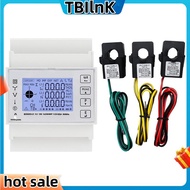 TAC4321CT Three Phase Din Rail WiFi Tuya Mutil-Function Energy Meter with KCT16 Current Transformer 