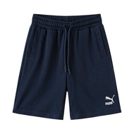 กางเกงขาสั้น Puma สำหรับเด็ก กางเกงขายาวลำลองสบายๆ ผ้าฝ้ายและไนลอนผสม ฤดูร้อน 2025 สำหรับเด็กชายและเ