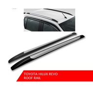 Toyota Hilux J E G CONQUEST 2016-2023 Roof Rail / Roofrail SILVER BLACK ( accessories )