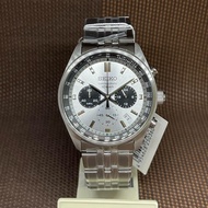 Seiko Chronograph SSB425P1 Quartz Stainless Steel Silver Dial Analog Men's Watch