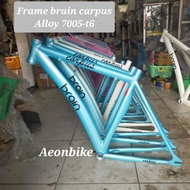 [terbaruu frame fixie brain corpus alloy 7005-t7 batang sepeda fixie