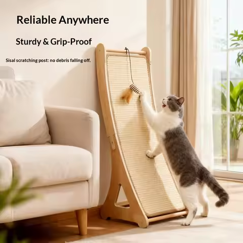 Cat scratching board vertical wear-resistant not easy to drop debris sofa anticlaw grinder cross-bor