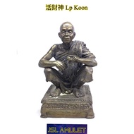 龙婆坤 小金身 Lp koon Wat bangrai 龙普坤活财神 luang phor koon be2536 放车佛像 Thai amulet 泰国佛牌 Thailand amulet