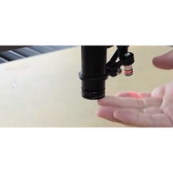 Laser co2 head dimming target laser co2 laser ray positioning tool