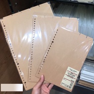 Index Card Barrier Binder MUJI Divider
