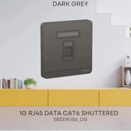 Outlet Data RJ45 Cat6 Avatar On Schneider Grey