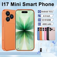 【New Model】 i17 Mini Smartphone Murah 4.0-inch Screen Mini Phone 3G/4G Network | 100% Original Handp