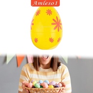 [Amleso1] 10x Jumbo Easter Eggs Fillable Easter Eggs Fun Large Surprise Easter Basket