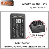 Godox Flash V1Pro - TTL HSS 2980mAh ( VB30 S2 AK-R1 Softbox V1 ) - รับประกันศูนย์ Godox Thailand 3ปี