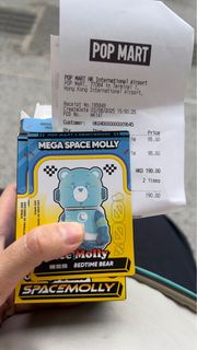 Popmart pop mart space molly 4 異色 睡覺熊