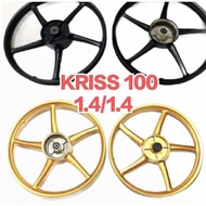 ‼️READY STOCK‼️SPORT RIM ENKEI SP522 KRISS100 / KRISS 110 / MR1 1.4/1.4 SIAP BEARING AND BUSH