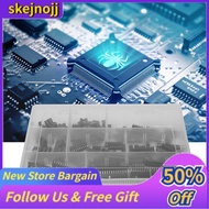 skejnojj IC Adapter  Socket Practical and Stable with 2.54mm Box Cable for DIP-8 Electronic Componen